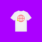 T-Shirt - World - Wit
