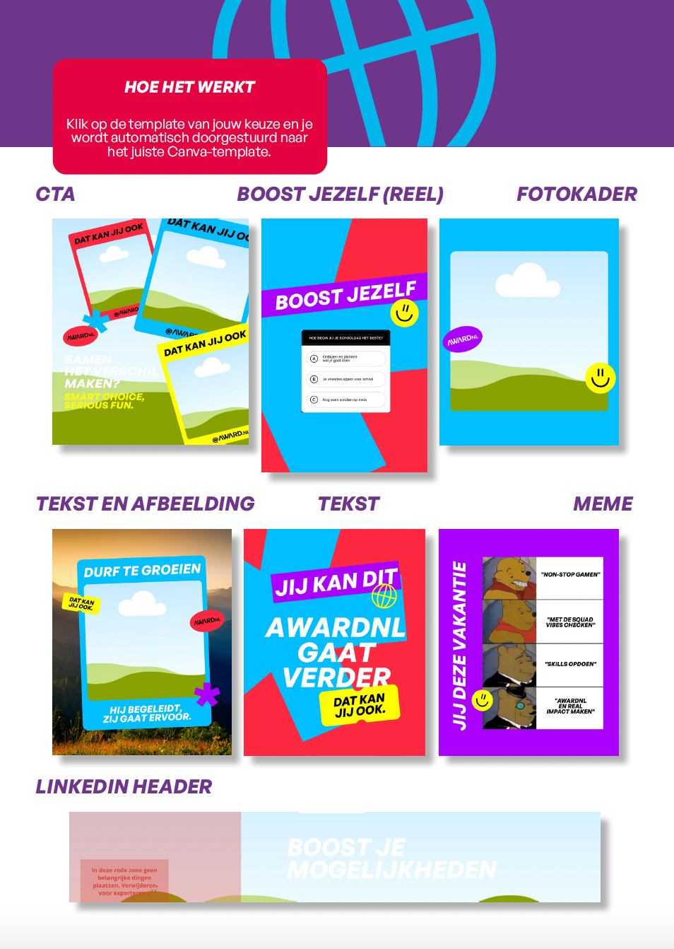 Social Media template