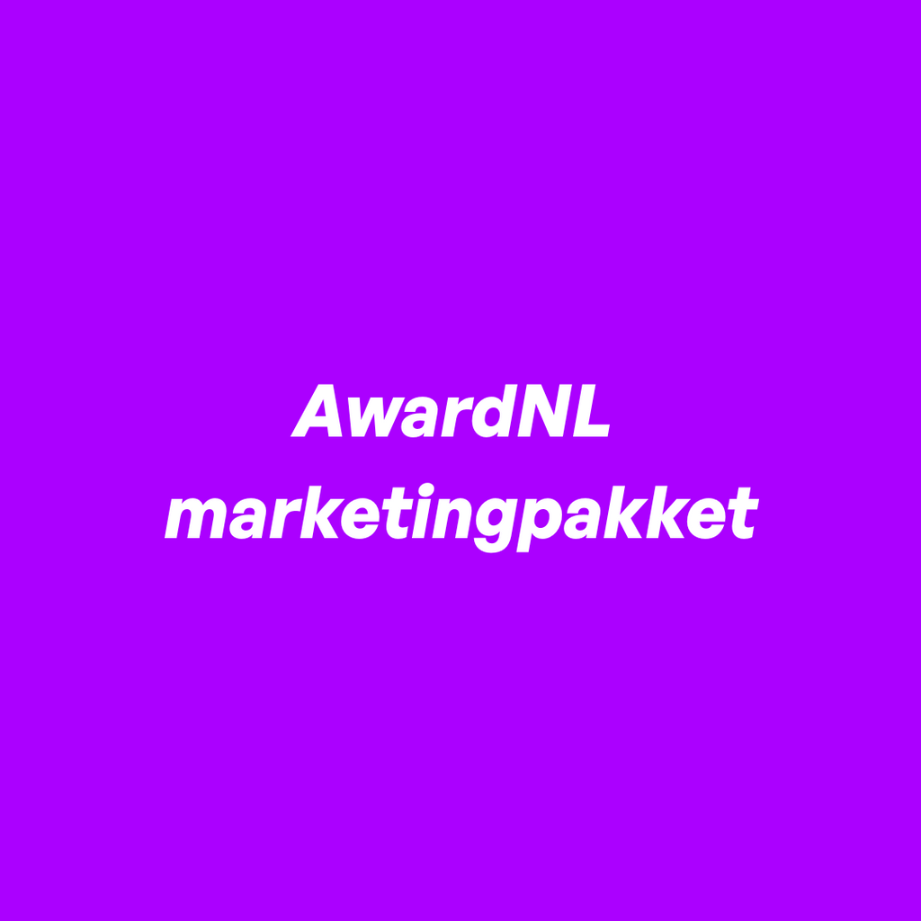Award NL - Marketingpakket